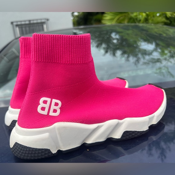 BALENCIAGA SPEED LUREX SOCK
SNEAKERS SIZE 9 - Picture 6 of 8